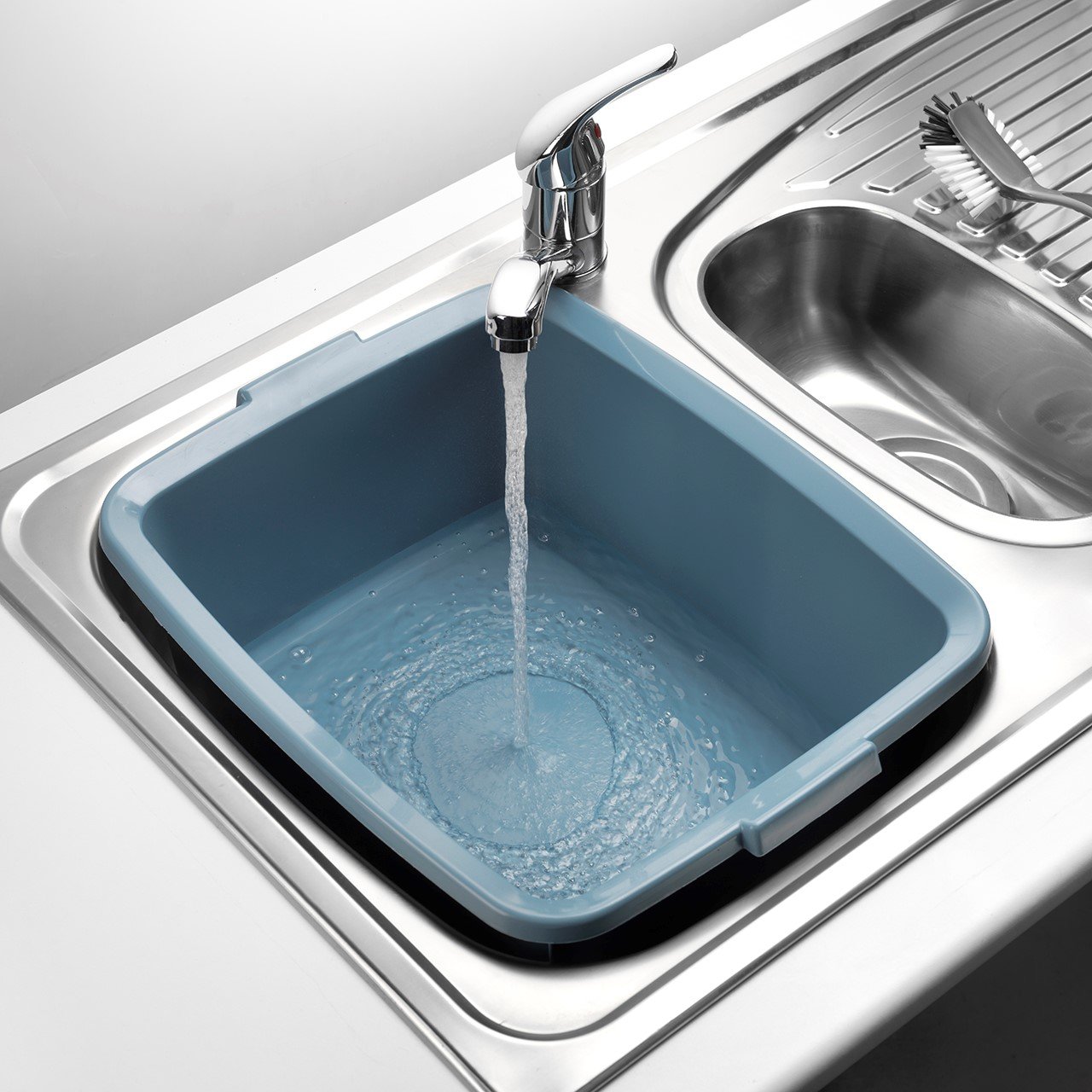 Addis 518458 Eco Spülschüssel, rund, aus 100% Kunststoff, 7,7 l