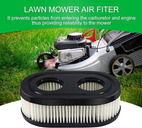 Miniatura 6 de 798452 593260 Filtro de aire con 595658 Reemplazo de la cubierta del limpiador de aire para cortacésped BS 103M02 104M02 104M05 09P700 093J02 550E