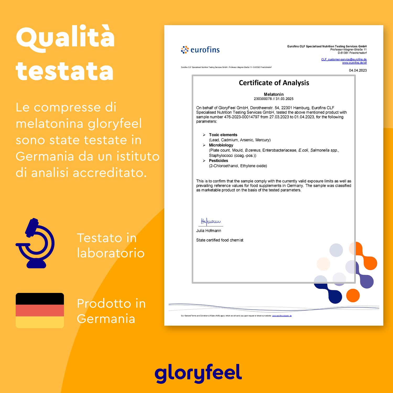 Melatonina Forte Pura per Dormire, Scorta +1 Anno, 400 Compresse, 1 mg per Compressa, per Prendere Sonno e per Fisiologico Rilassamento, Melatonina Forte per Dormire, Testato in Laboratorio, Vegan