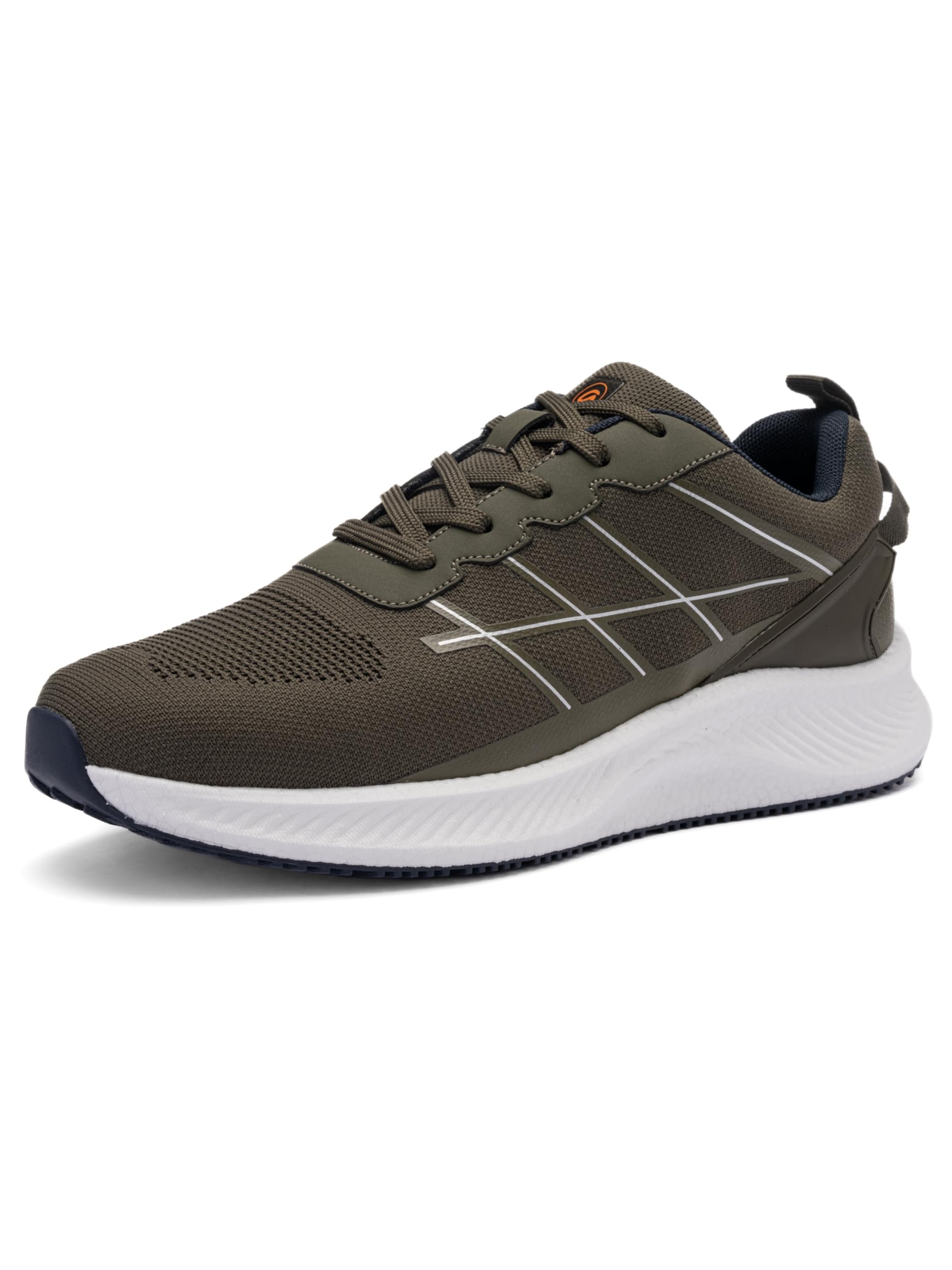 ARA Men's Ohio Sneaker, Salvia Olive Silver Olive, 10.5 UK