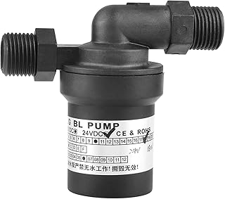 Pompa per scaldabagno, 1Pc DC24V Pompa in plastica ingegneristica, 18W per scaldabagno solare Graden Bathroom Home
