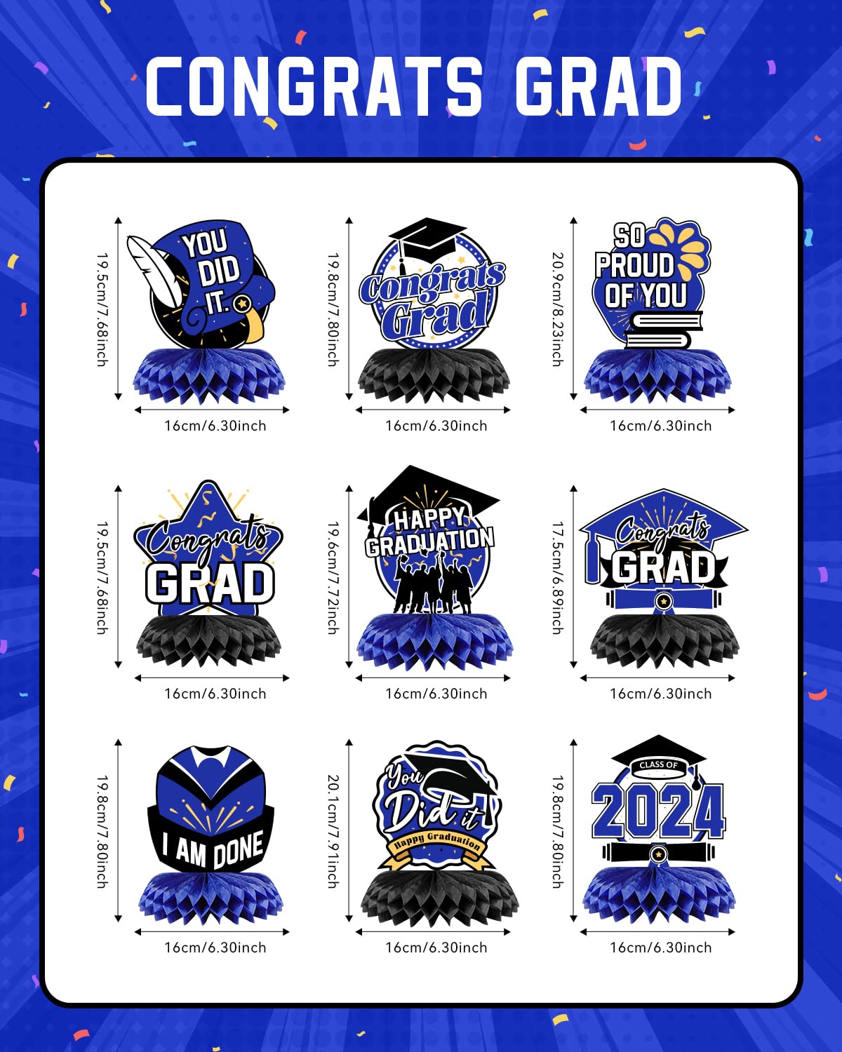 Snapklik.com : VICHTOP 2024 Graduation Party Decorations - Class Of ...