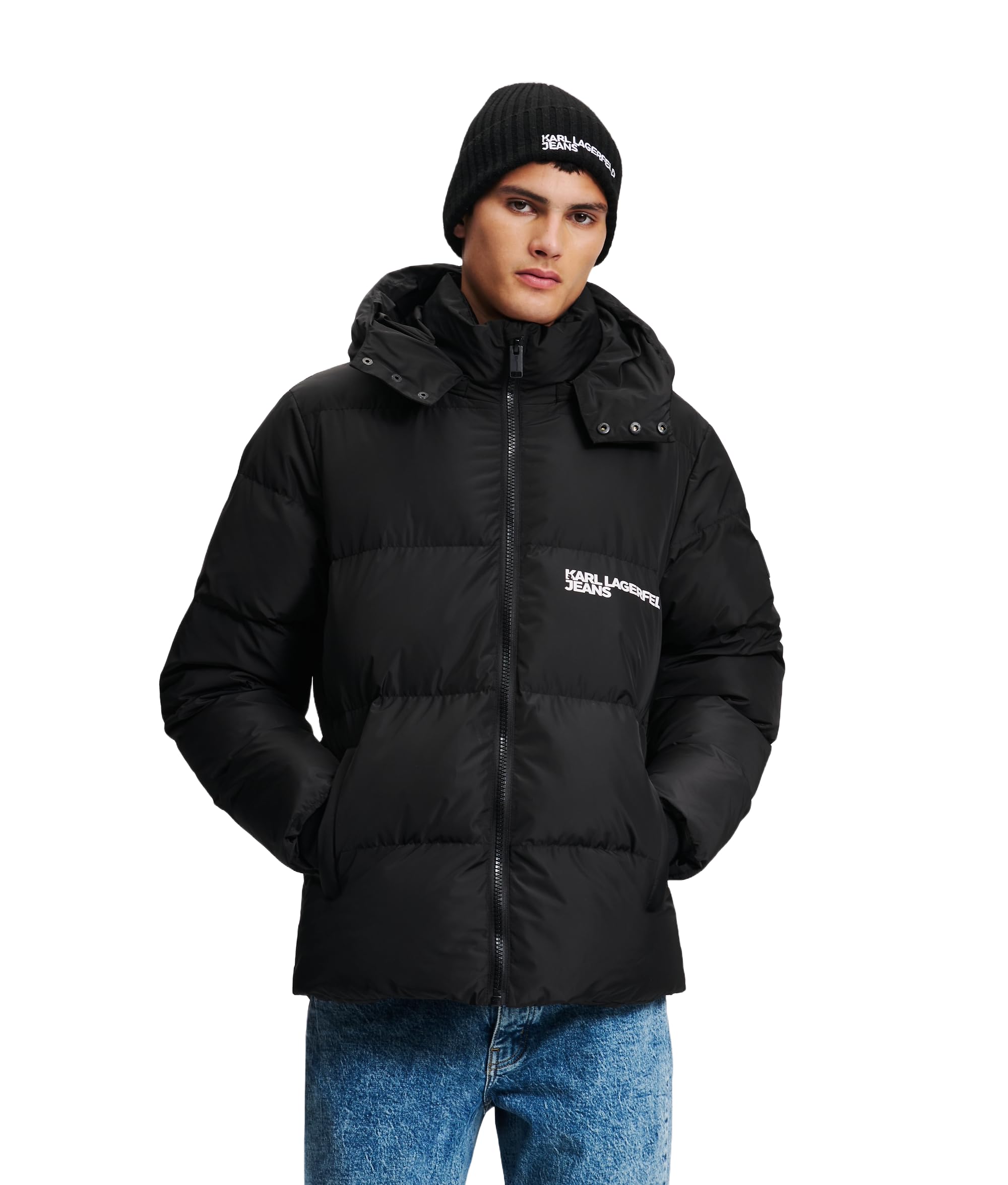 Karl Lagerfeld JEANS Hombre Regular Puffer