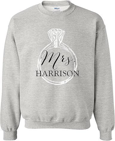 personalized bride sweatshirt