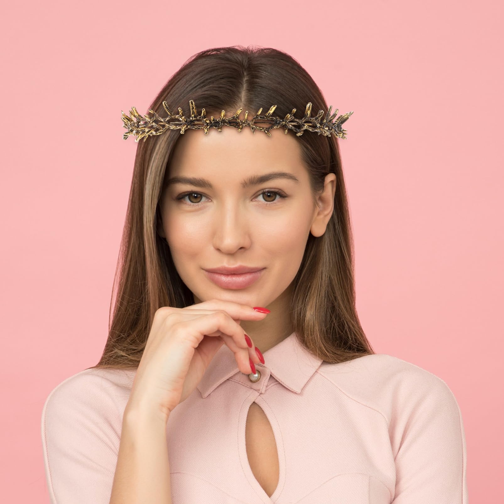 Corona di spine di compleanno: fascia per capelli da regina, accessorio per capelli da donna