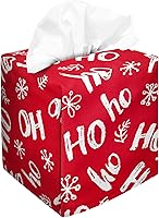 Vista 49 de Tissue Box Cover Square Decorative Tissue Box Holder Cute Funny Cube Tissue Case Cover-Alpaca Tissue Box Cover