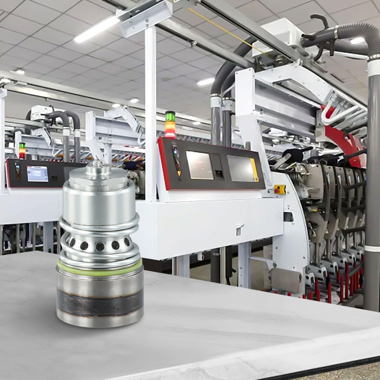 El metal rápido hidráulico del cartucho RE577560 del acoplador separable conecta la pieza estándar RE203206 del implemento del tractor del tamaño de 1/2 pulgada
