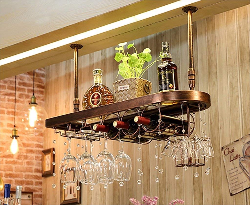 Botelleros de madera maciza para crear un rincón de bar de vinos en su restaurante