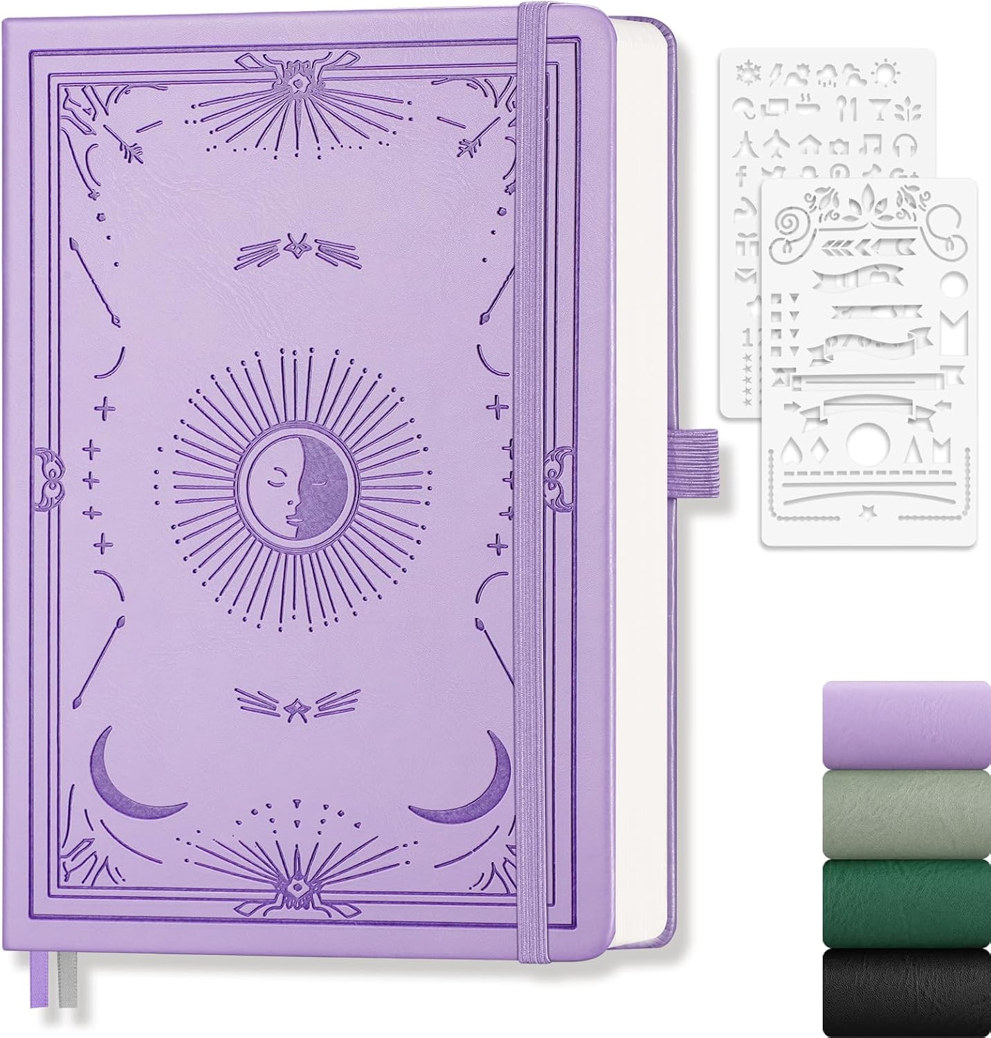 Dotted Journal Notebook for Women Men, 192 Pages, A5 (5.7'' x 8.3'')