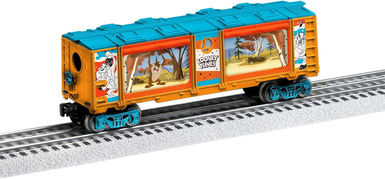 Lionel Warner Brothers - Looney Tunes Tasmanian Devil Lenticular O Gauge Model Train Boxcar