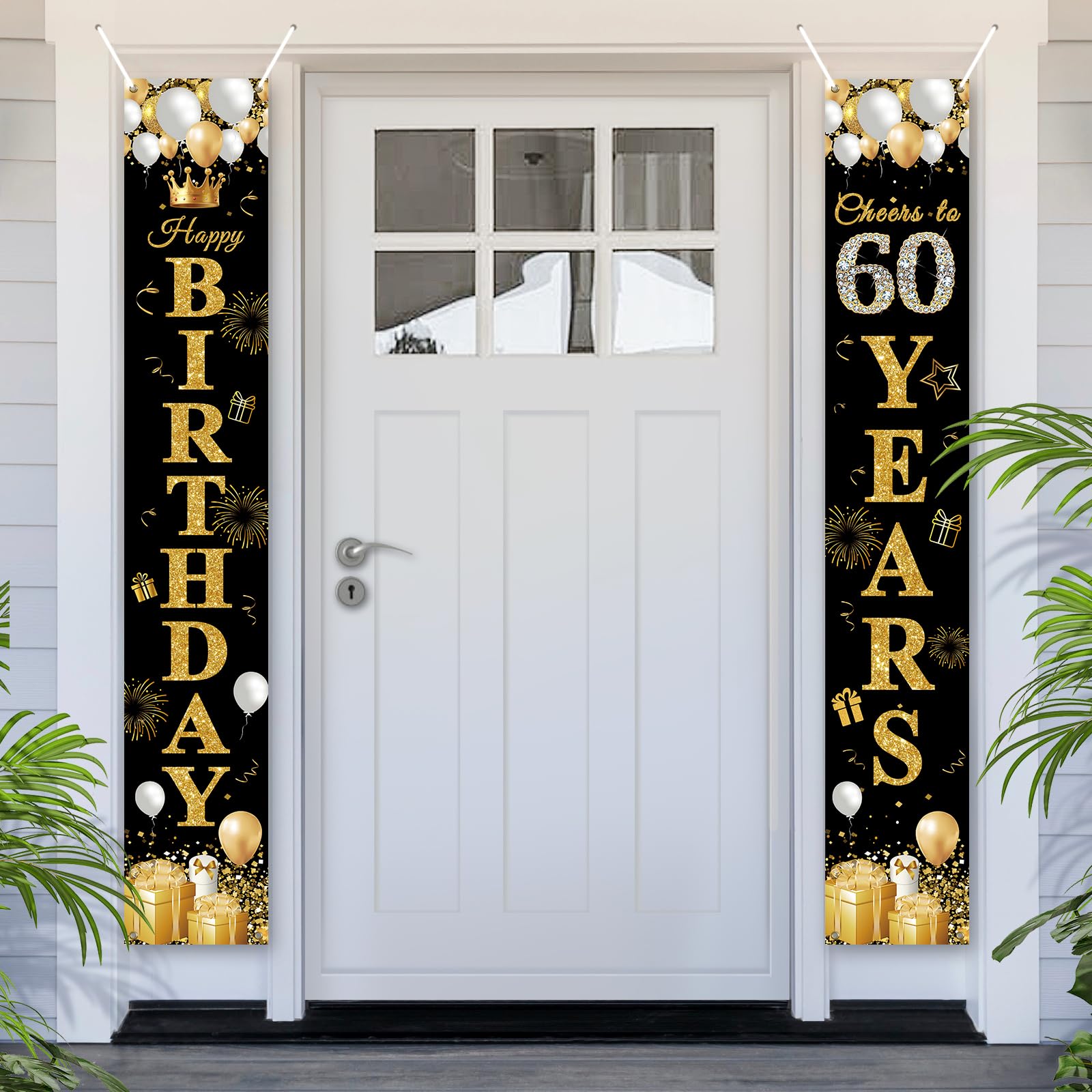 PartyYaa 70. Geburtstagsbanner Deko, 70. Geburtstag Tür Bann