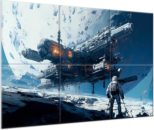 Miniatura 14 de JBER Paneles acústicos artísticos, paneles acústicos de 47.2 x 27 pulgadas, arte de pared que absorbe el sonido, paneles acústicos decorativos, Wild