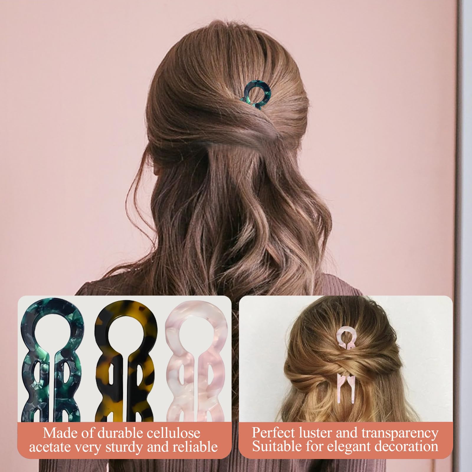 4 PCS French Hair Pin - Image 3