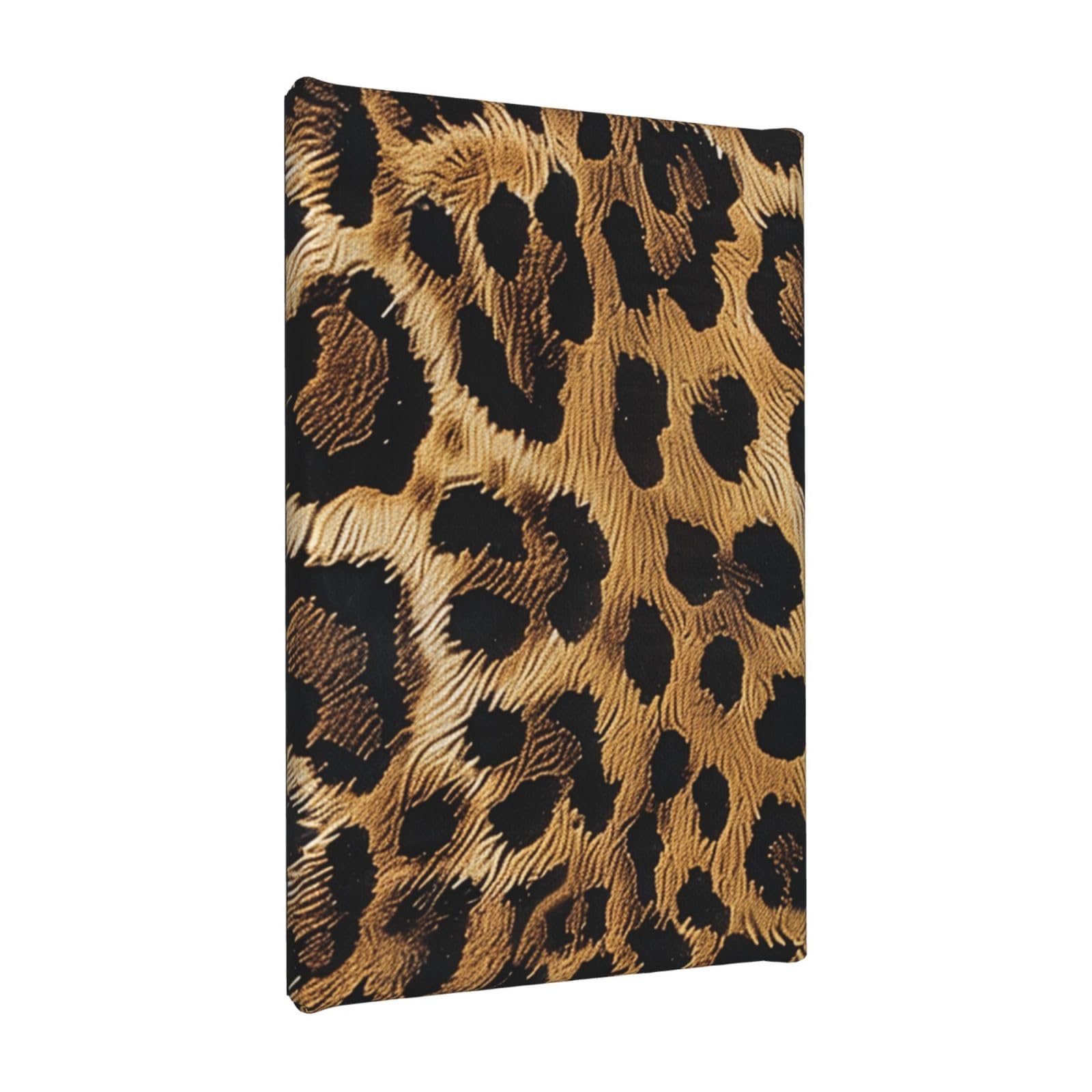 YKLJG Leopard Pattern Printed Wall Art Canvas Painting 20x30 CM Wooden Framed Picture Painting Artwork Prints for Bedroom Kitchen Home Office Decor