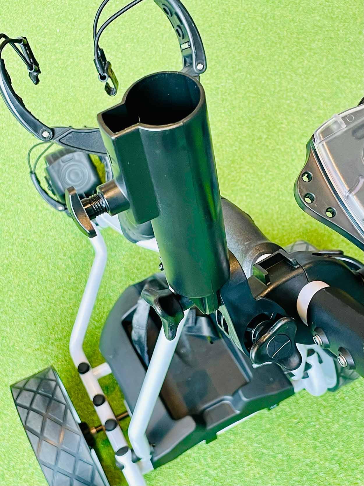 Caddyone 410 Lithium Elektro Golftrolley Silber