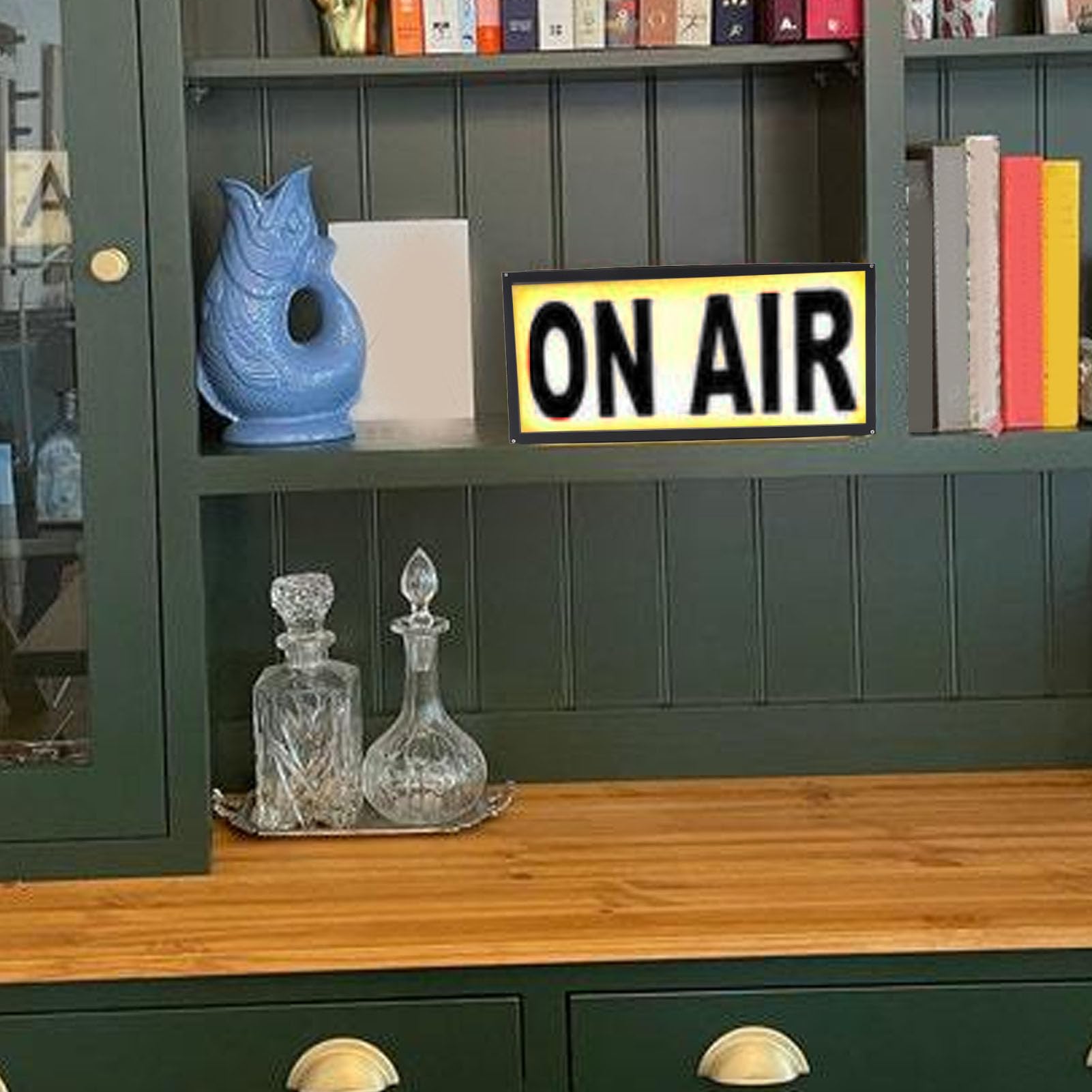 On Air Studio Light Schild für Twitch für Tiktok für YouTube, USB Powered Neon Light Schild Aufnahmeschild Studio Warnschild für Studio, Schlafzimmer, Game Room Decor