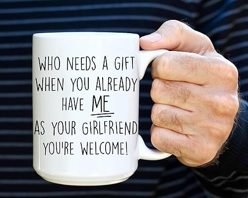 Miniatura 2 de Taza de café divertida para novio, regalo de cumpleaños para novio, taza de café de 11 onzas para novio, regalo