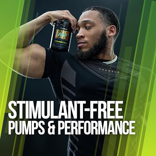 Miniatura 5 de ALPHA LION Superhuman Pump - Polvo para antes del entrenamiento, suplemento nootrópico sin cafeína y estimulación para antes del entrenamiento,