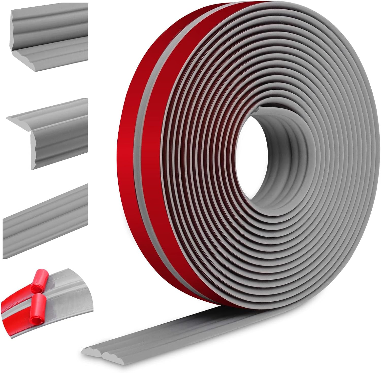 Peel and Stick Wall Moulding Trim Flexible Edging Trim Self Adhesive ...
