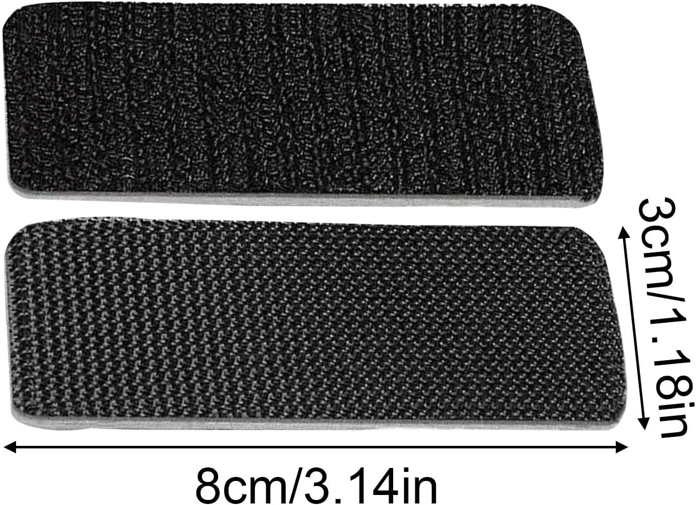 Hook and Loop Strips - Hook and Loop Strip Tape | selff Adhesive Sticky Back Fastening Tape | Double-Side Reclosable Hook Loop Strips Tape | Car Floor Mat Grippers Sticky Back Fasteners