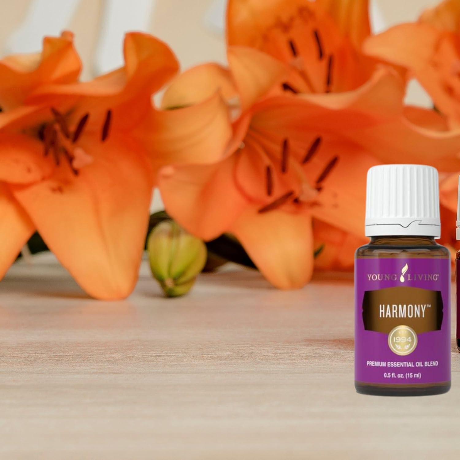 Young Living - Harmony Essential Oil 15 ml | Aromatherapy Blend for Confidence | Enhances Feelings of Peace & Well-Being | Balancing Fragrance for Home