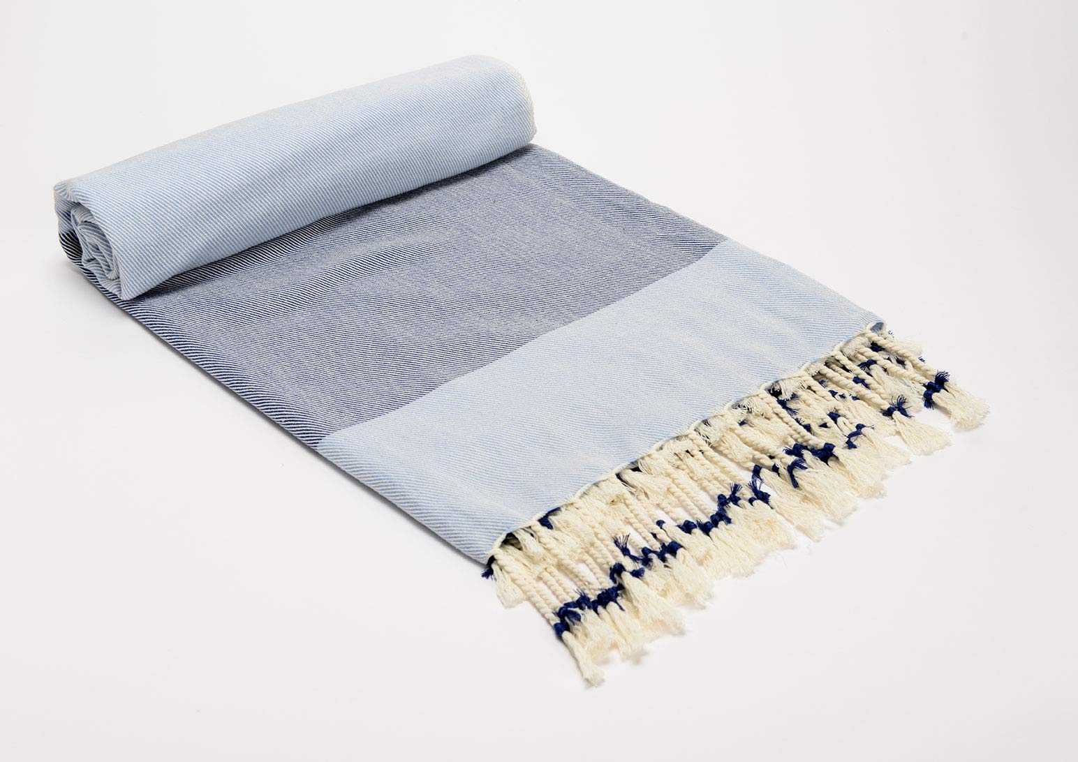 Plaid eva 130x170 Bleu Amadeus jeté de lit salon et chambre