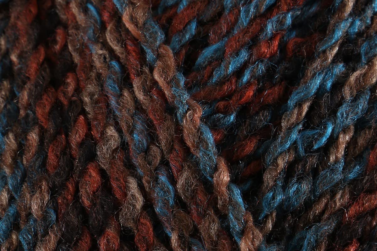James C Brett Marble Chunky Crochet Yarn 100% Acrylic Wool for Knitting & Crochet - 200g Ball - (MC06) - Single (1 Ball)