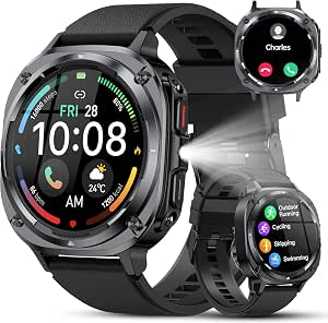 Military Smart Watch for Men with Call Function and 1.39