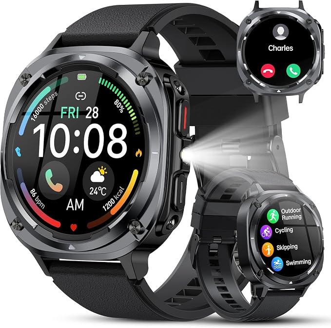 Military Smart Watch for Men