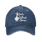 Funny Goose Hat Silly Goose On The Loose Hat Men Baseball Hats Funny Cap