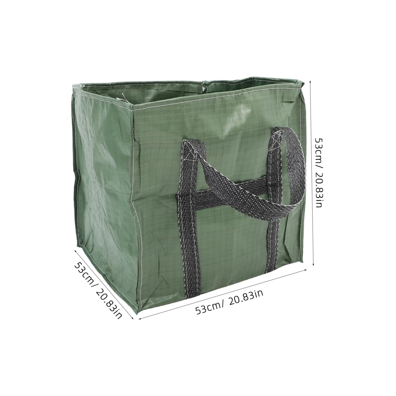 PHENOFICE Garden Waste Bag Large Capacity Reusable Leaf Collector Waterproof Collapsible Tarp for Outdoor Debris