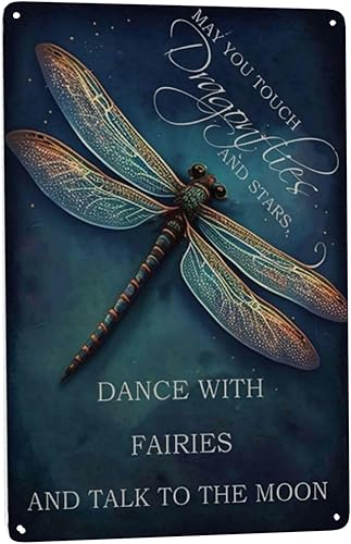 Miniatura 10 de Arte de pared de metal bohemio para jardín, decoración hippie con humor retro y diseño nativo americano, ideas divertidas para baño y regalo, 8 x 12