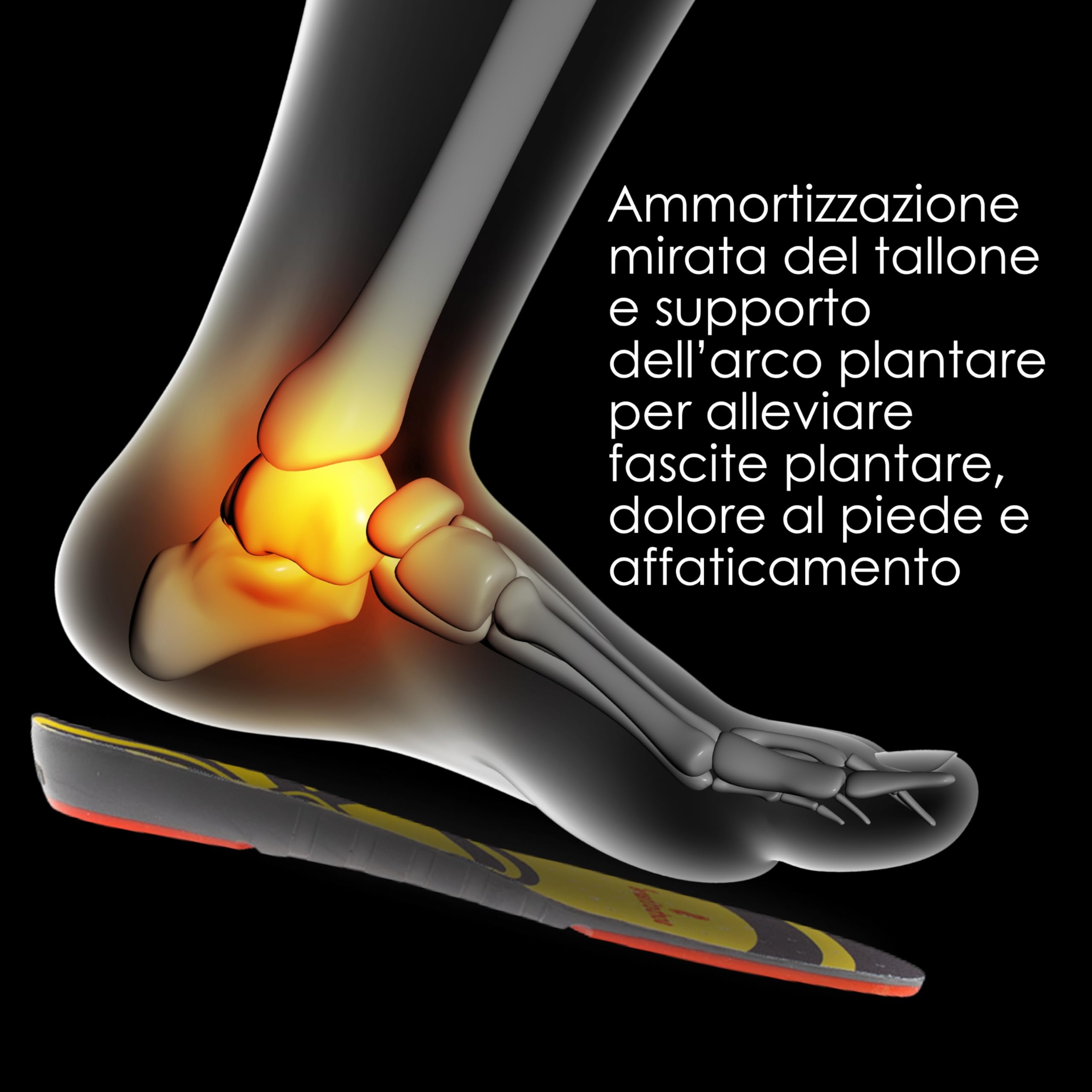 Sorbothane Double Strike Insoles, 11-12.5 UK (46-48 EU)