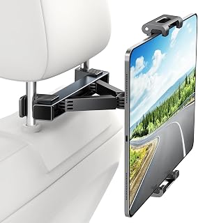 Uniwit Car Backseat Headrest Mount/Holder-Car Trip Essentials for Kids,360°Rotation,Compatible for Tablet/iPad,Samsung Ta... Price In India