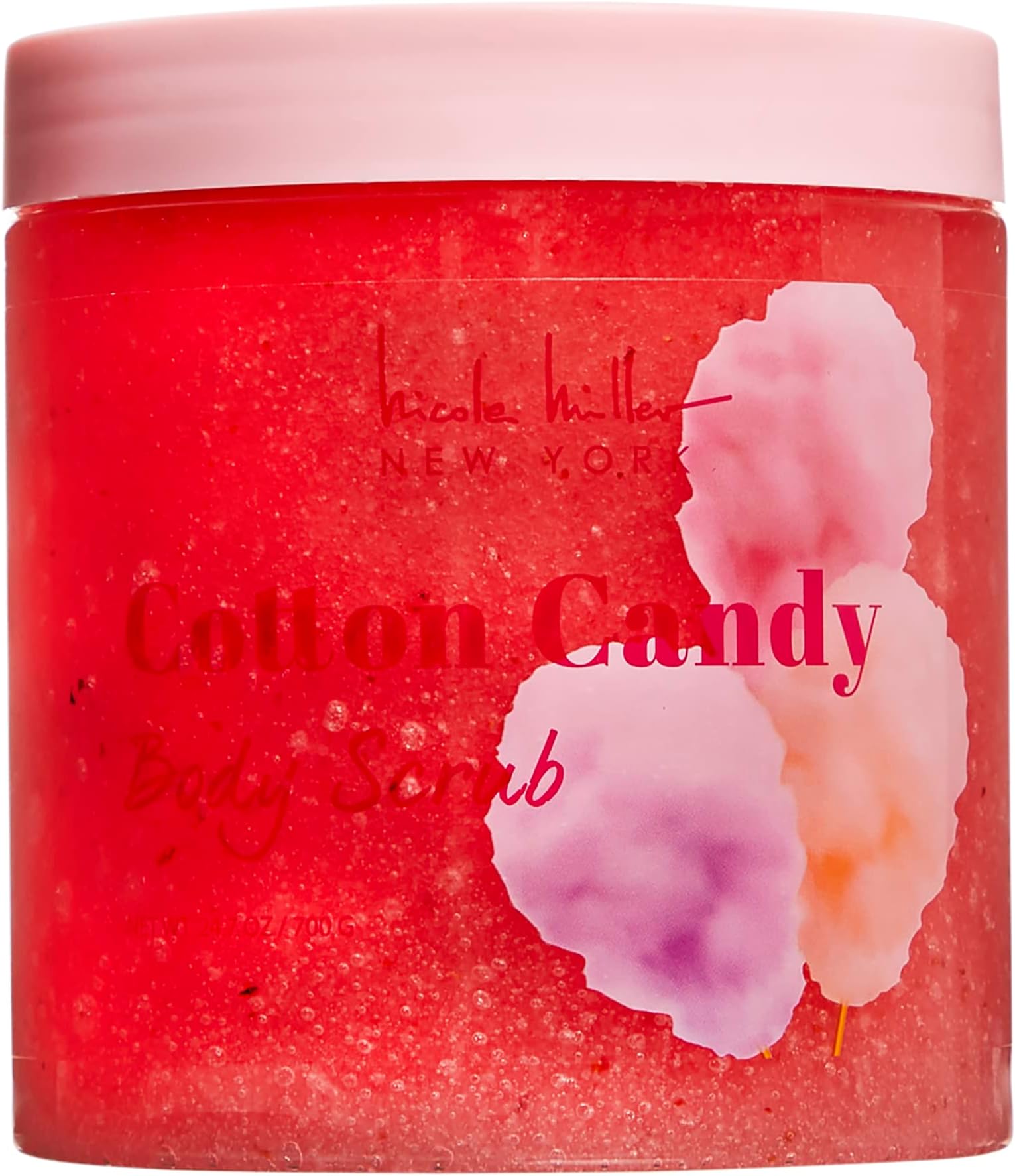 Nicole Miller "Sweet as Sugar" Body Scrub Cotton Candy