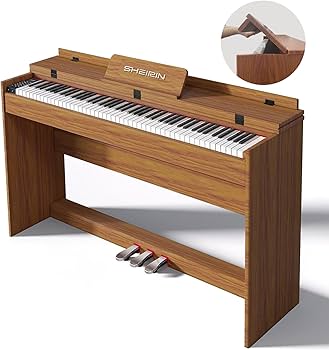 SHEIRIN SR-F200 電子ピアノ Amazon.co.jp: SHEIRIN SR-F200 Electronic Piano, 88 Keys, Popular