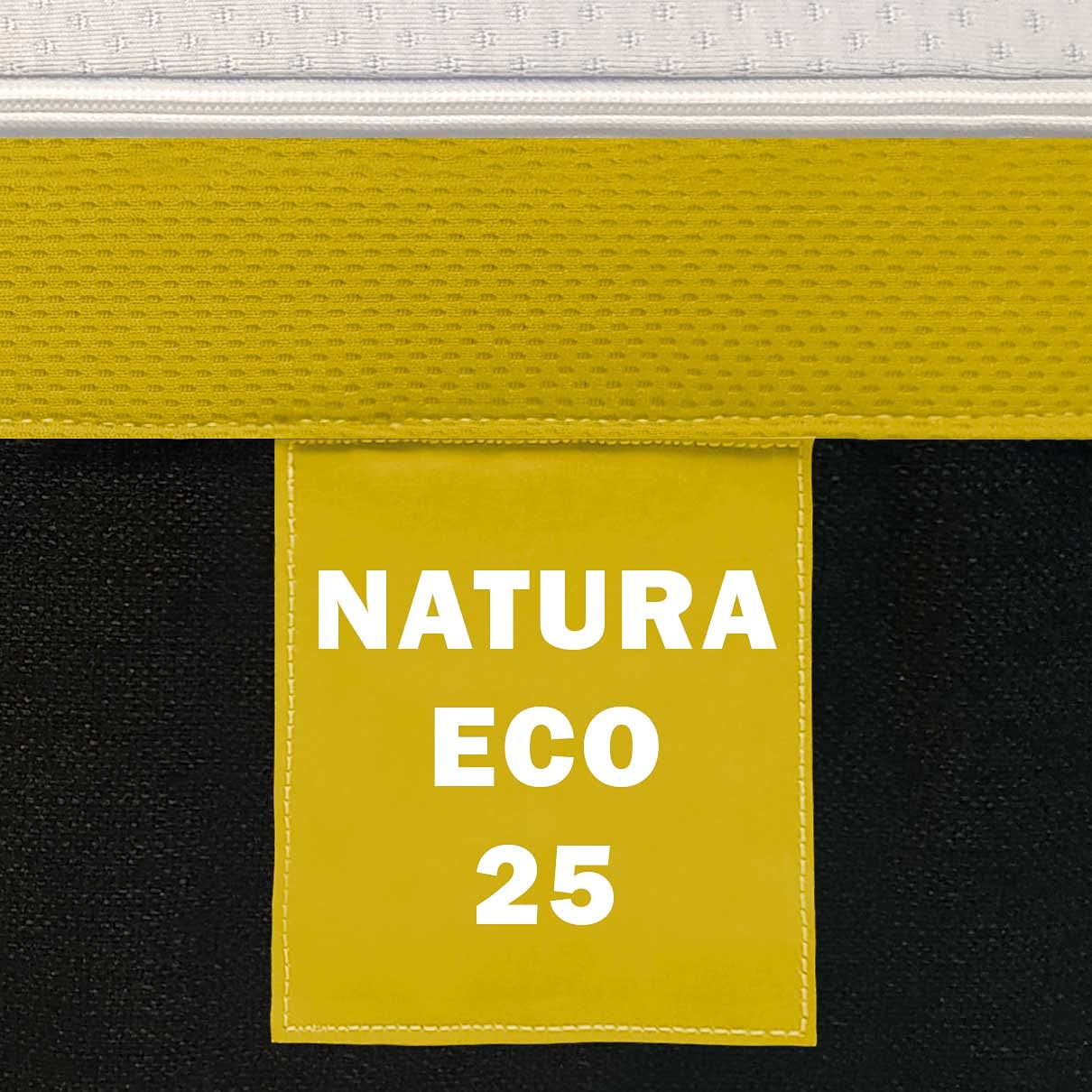 Baldiflex Materac Dwuosobowy z włókna kokosowego, natura Eco 25 rozmiar 140 x 190 cm H25 cm