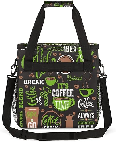 Miniatura 5 de Bolsa de viaje para cafetera, café verde, bolsa de almacenamiento compatible con Keurig K-Mini o K-Mini Plus portátil de una sola porción con