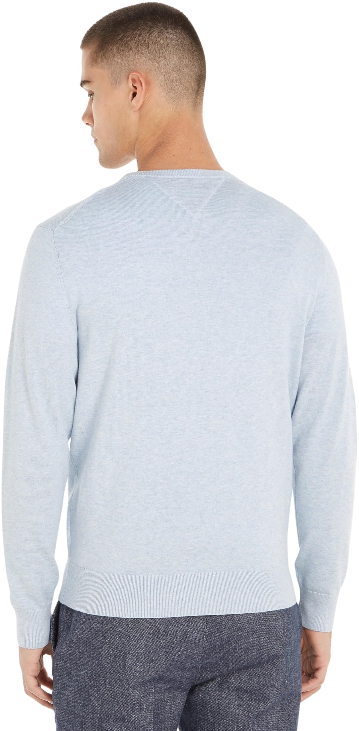 Tommy Hilfiger Uomo Pullover Essential Cotton Scollo a V