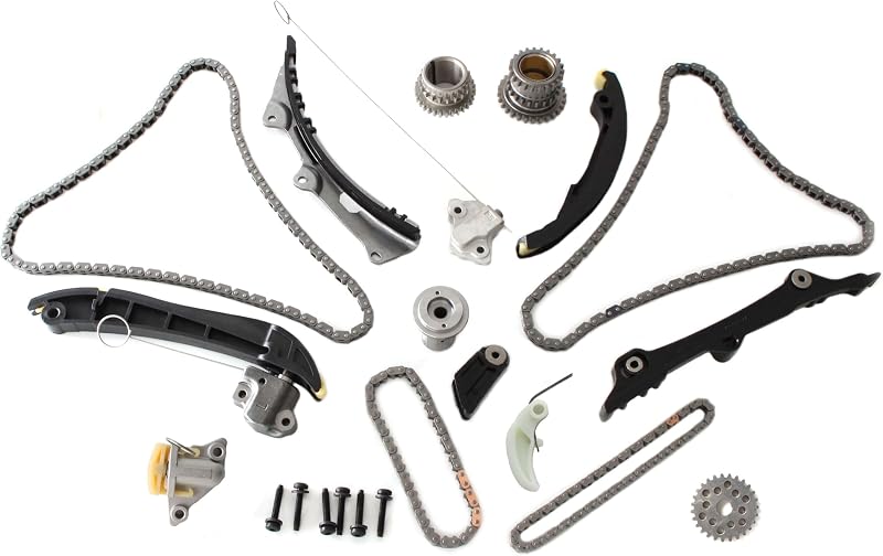 Kit de corrente de comando AUCERAMIC DG0038-TK para motor 3.6L V6 Jeep e Chrysler – Conjunto