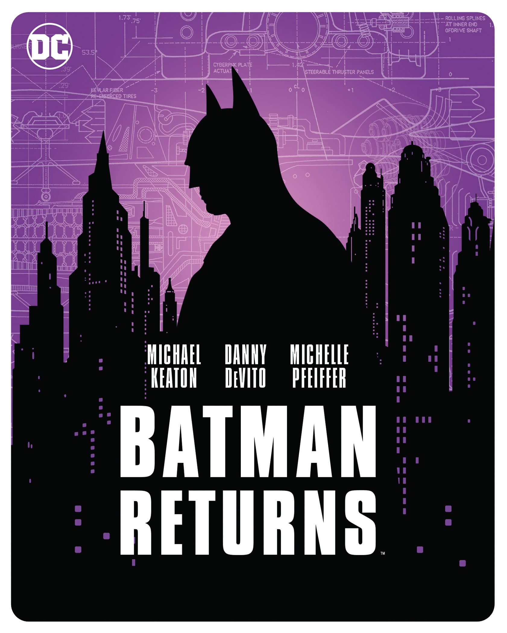 BATMAN IL RITORNO STEELBOOK (4K Ultra HD + Blu-Ray)