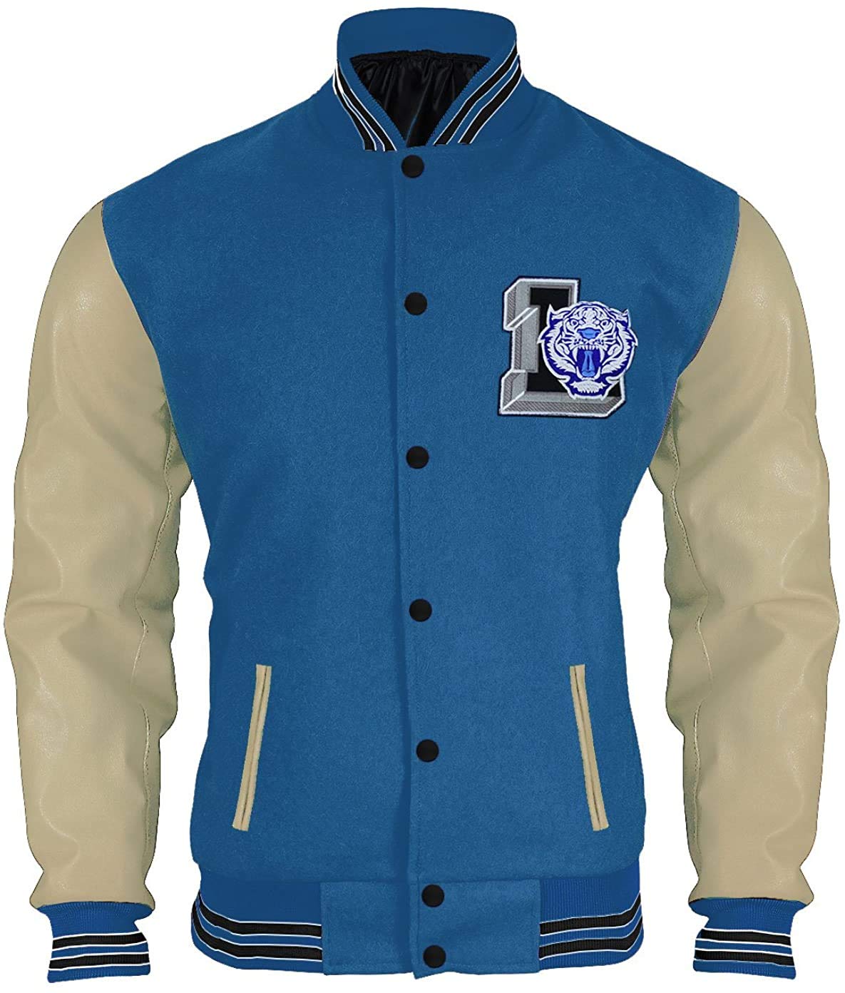 Marzz Store13 Reasons why Liberty High Tigers Letterman Varsity Jacket