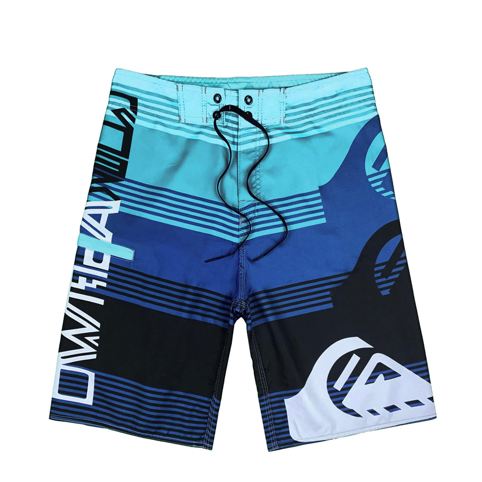 riou Bañador Hombre Shorts de Baño Bañadores Hombre Playa Pantalones Cortos de Baño Trajes de baño Swimwear Suave y Cómodo Swimsuit Talla Grande S-XXL