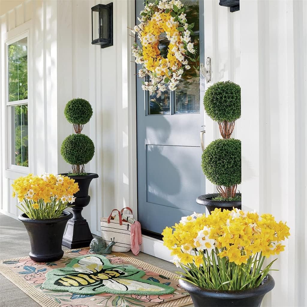 Daffodil Lane Wreath Door Hanging Decorations