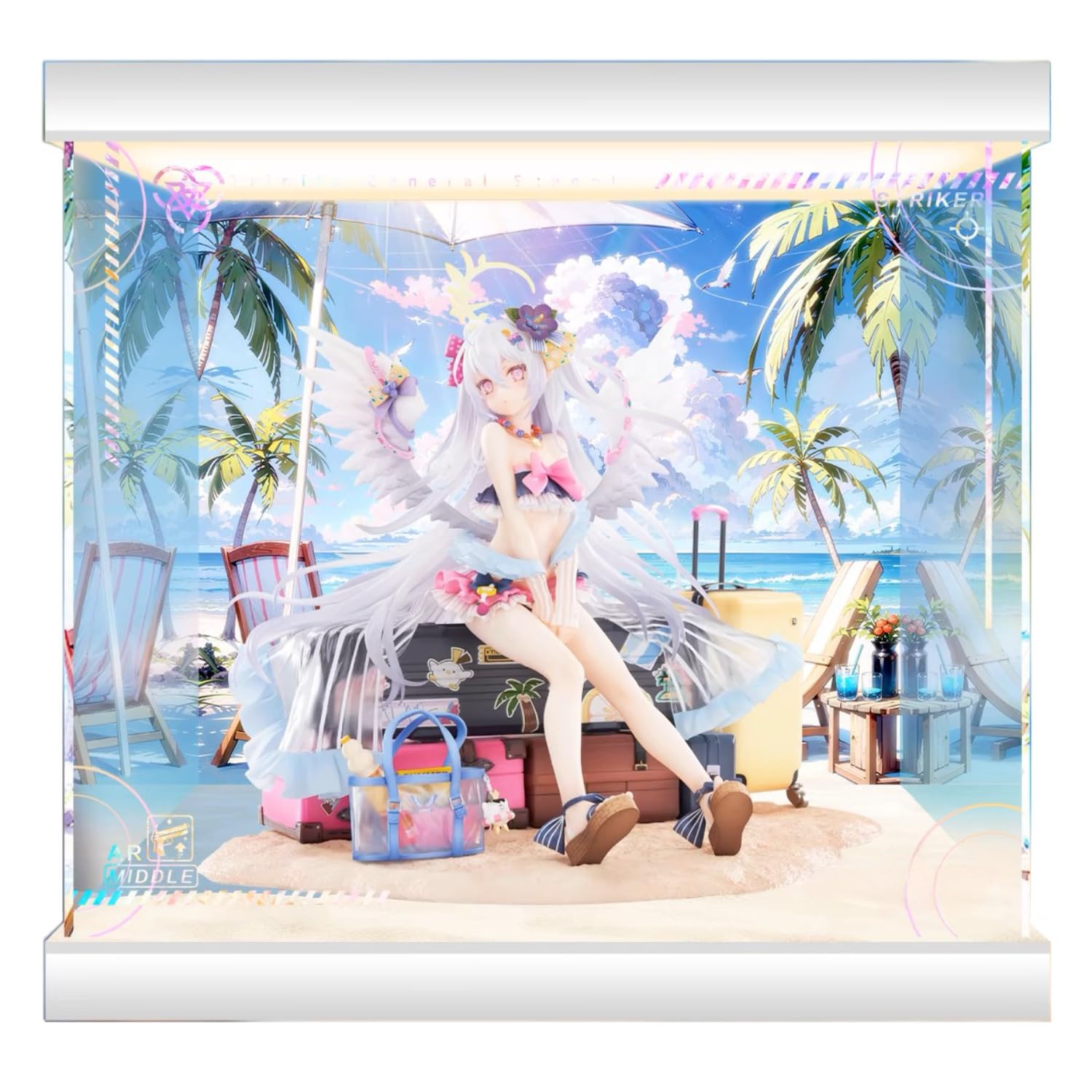 Amazon.co.jp: 専用 フィギュアケース エレガント ブルーアーカイブ