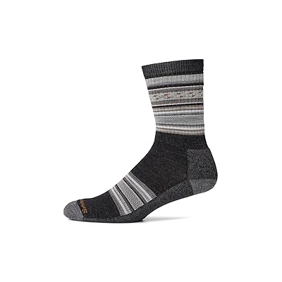 Smartwool Everyday ReGarita Crew Socks Crew Cut Socks Shoes Charcoal/Medium Gray