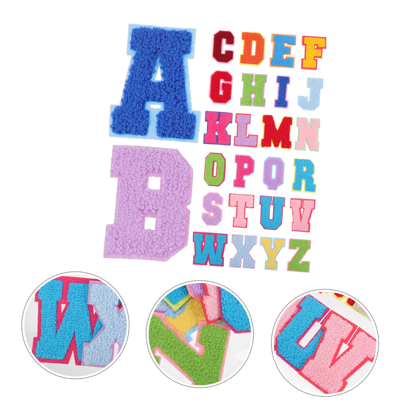 Gadpiparty 4 Set Toppe Termoadesive Per Cucire Patches Ricamati Per Abbigliamento E Accessori Fai Da Te Per Jeans Borse E Altro 26 Pezzi * 4