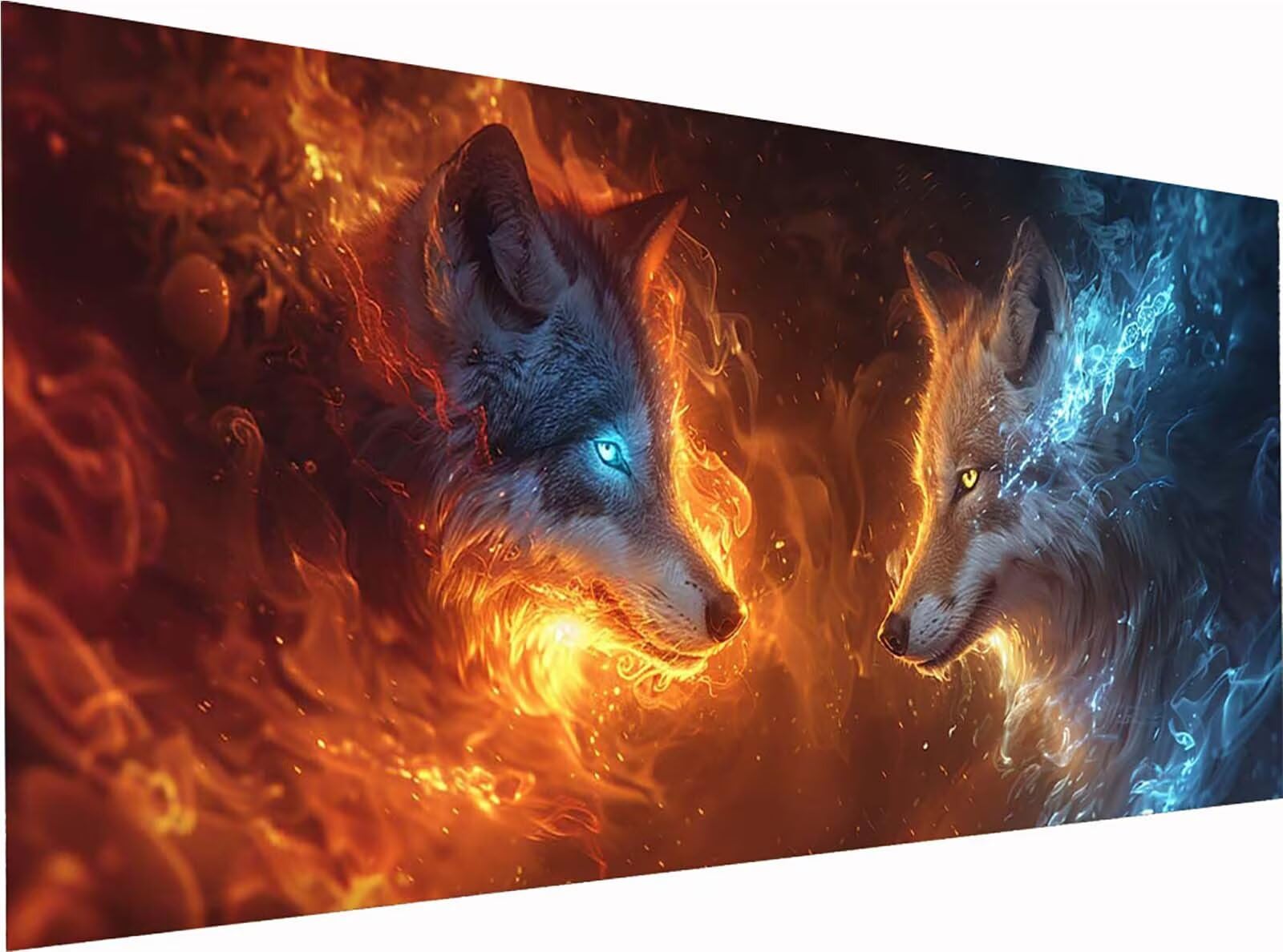 Fox Diamond Painting Grandi Dimensioni 50x100cm, Diamond Painting S-8579