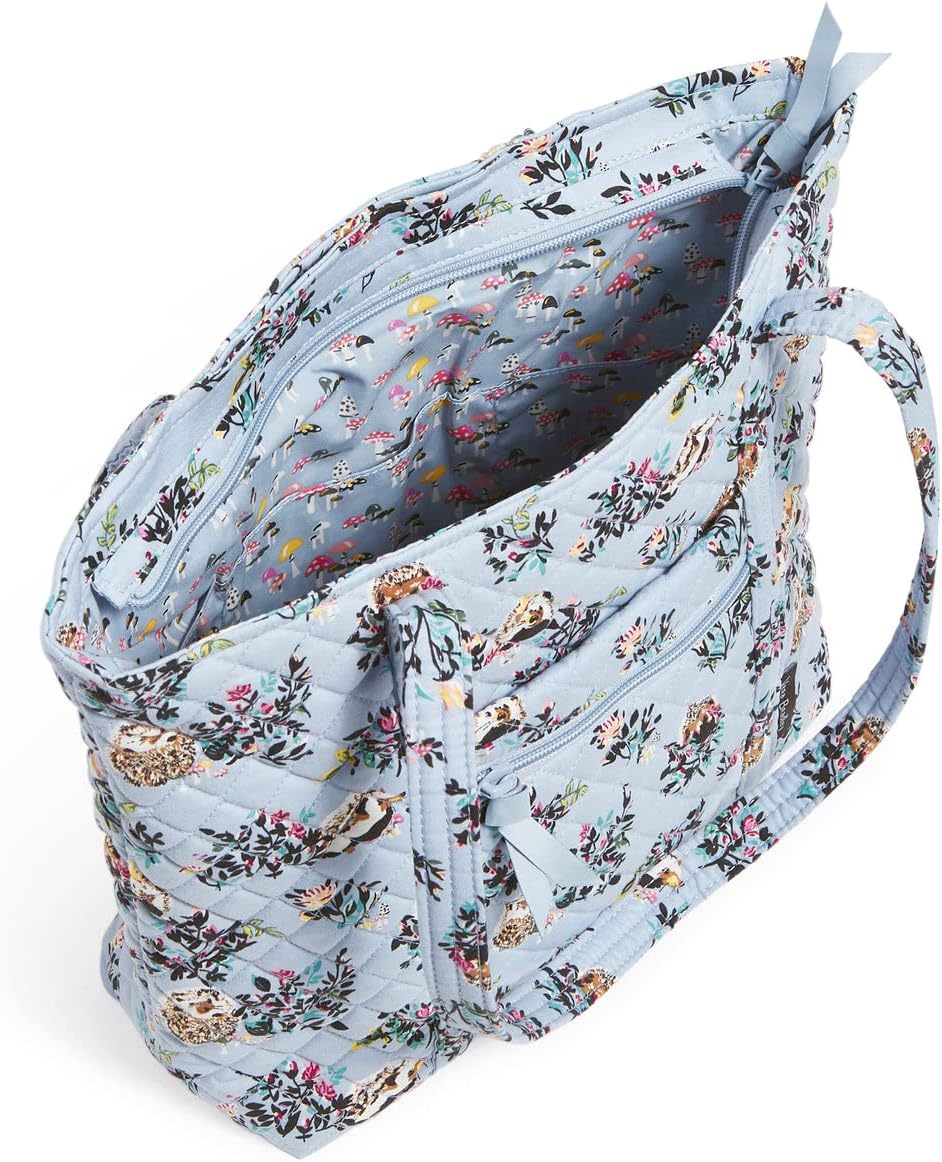 Vera Bradley Women's Cotton Small Vera Tote Bag - Image 3