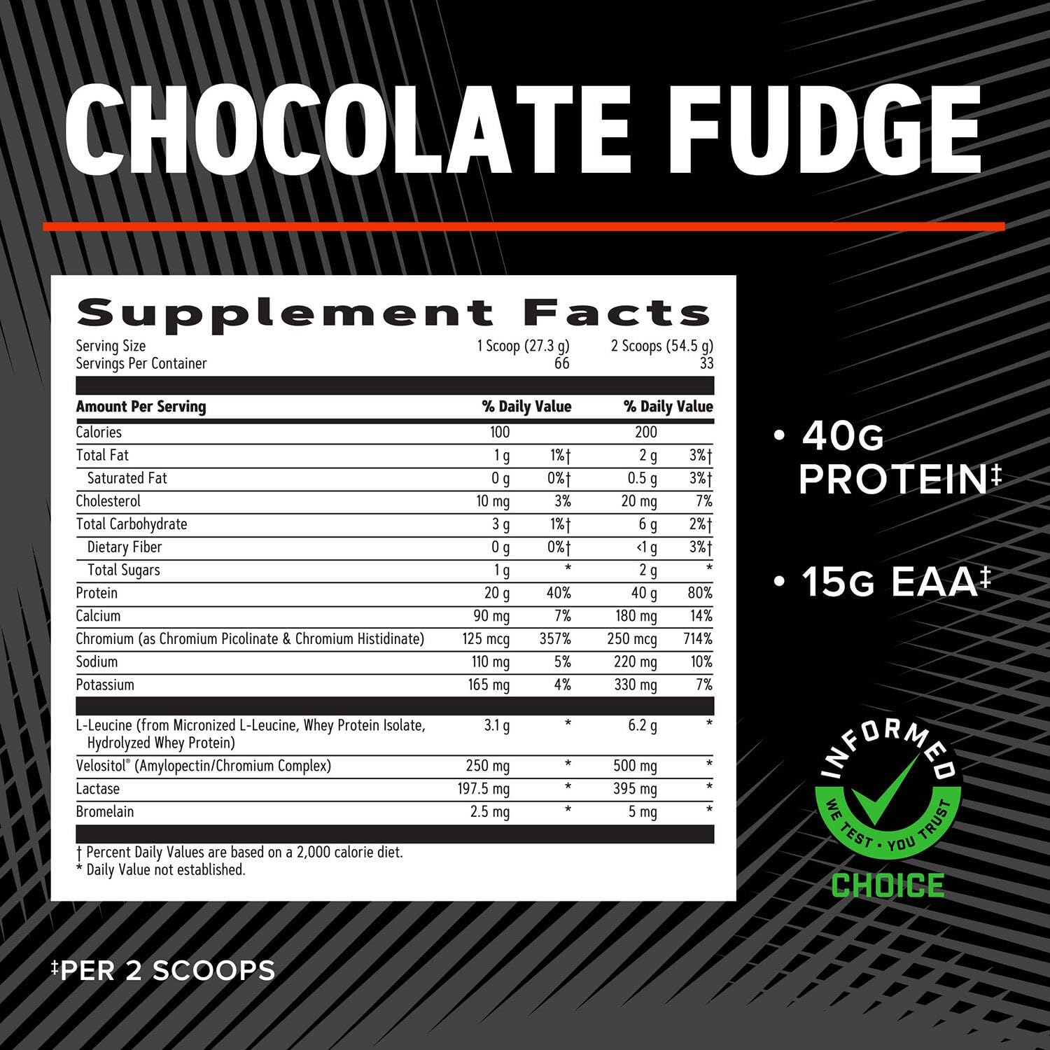 GNC AMP Wheybolic™ - Chocolate Fudge